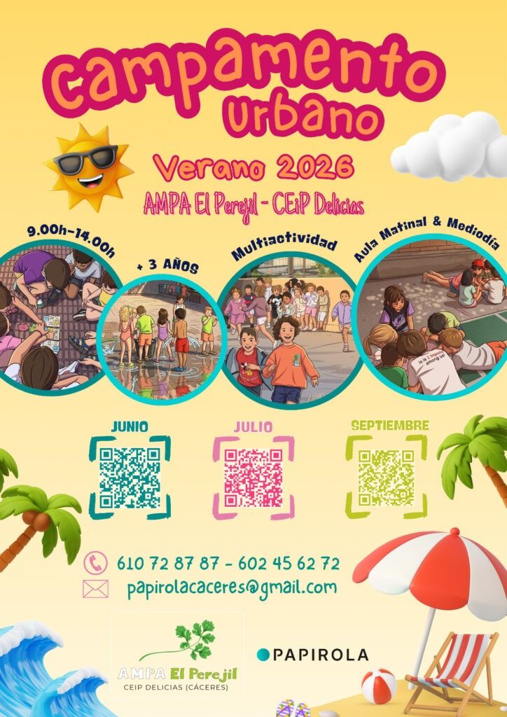 campamento urbano ceip delicias